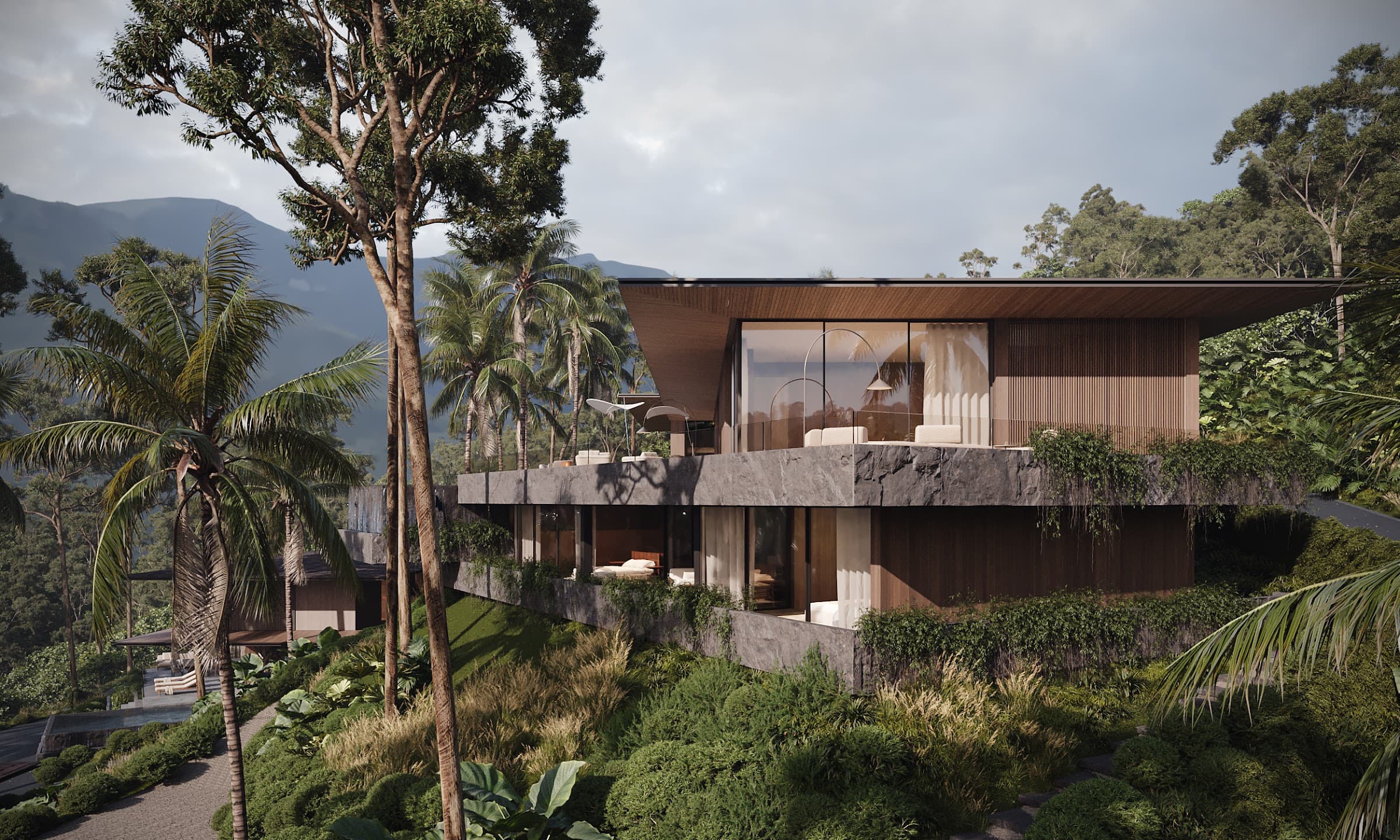 Villa 1 — the large villa
