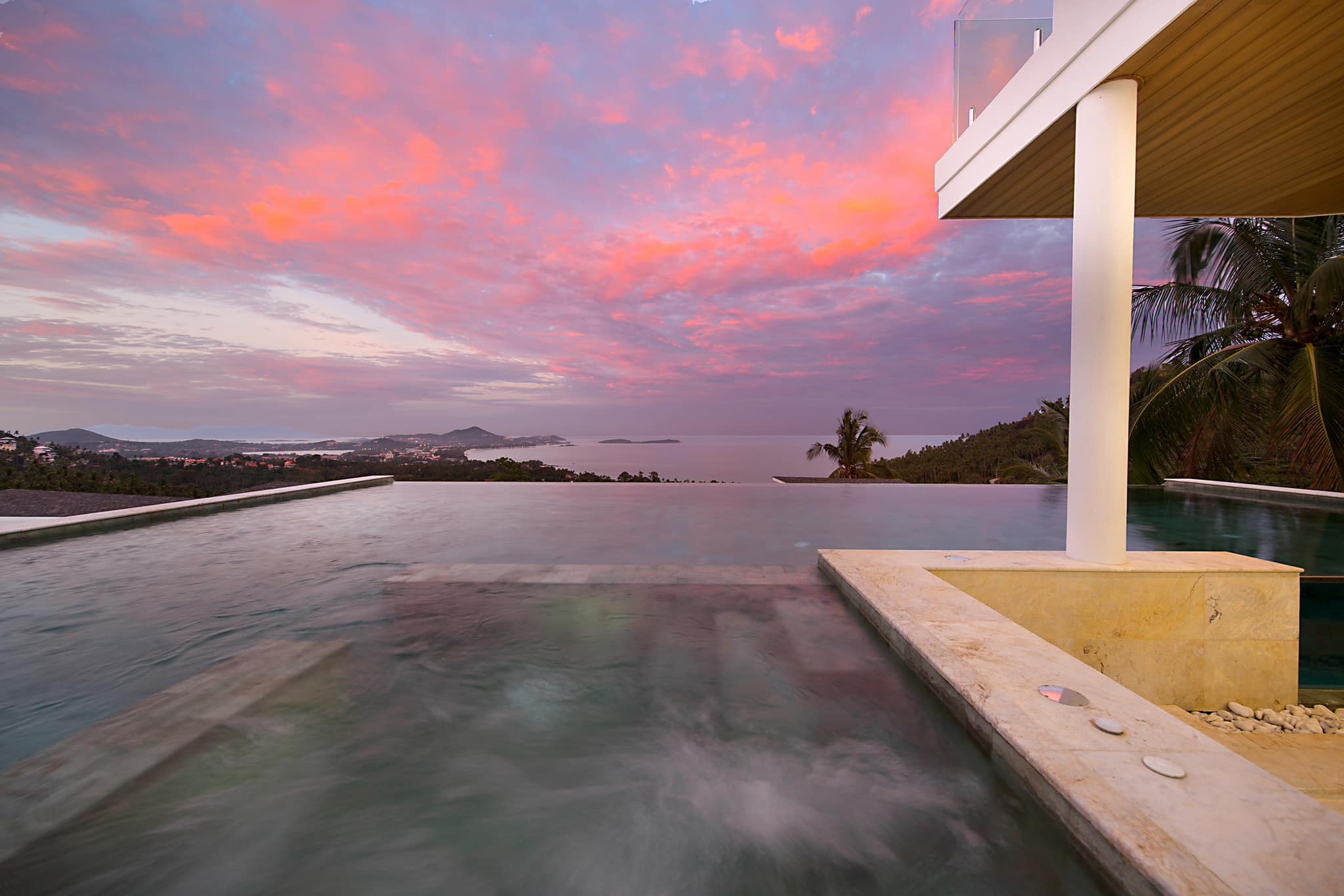 Modern 3-Bedroom Seaview Pool Villa for Sale in Chaweng Noi