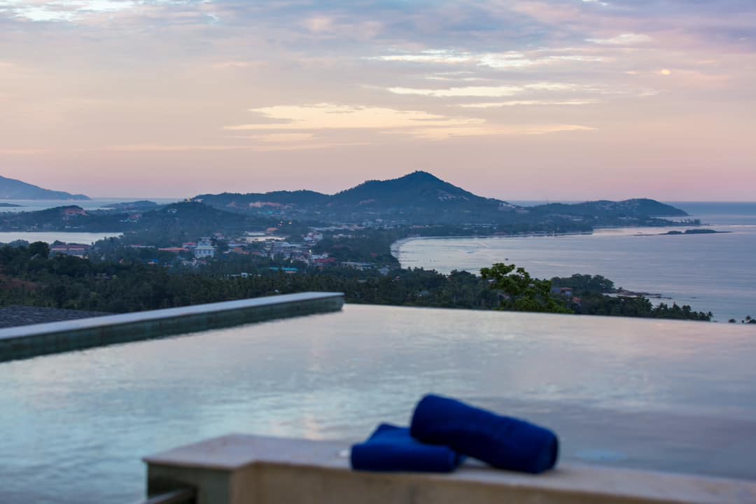 Modern 3-Bedroom Seaview Pool Villa for Sale in Chaweng Noi