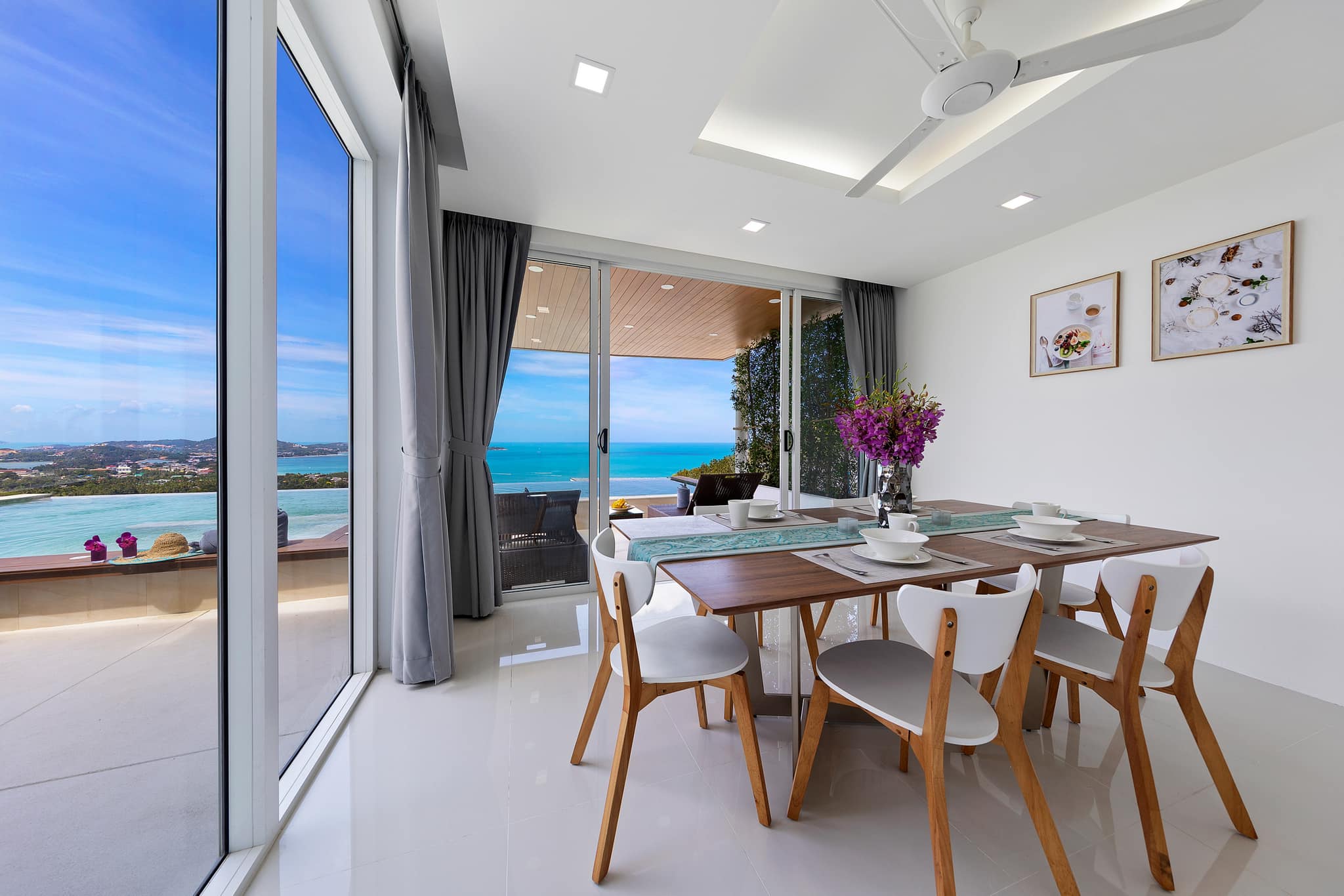 Stylish 3-Bedroom Seaview Pool Villa for Sale in Chaweng Noi