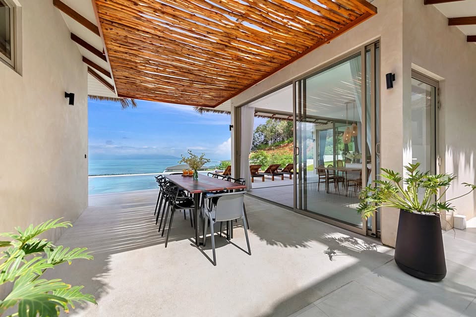 Luxury Bali-Style Villa with Stunning Sea Views in Bophut