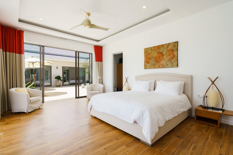 Stunning 4-Bedroom Panoramic Sea View Villa with Independent Studio in Bophut Hills