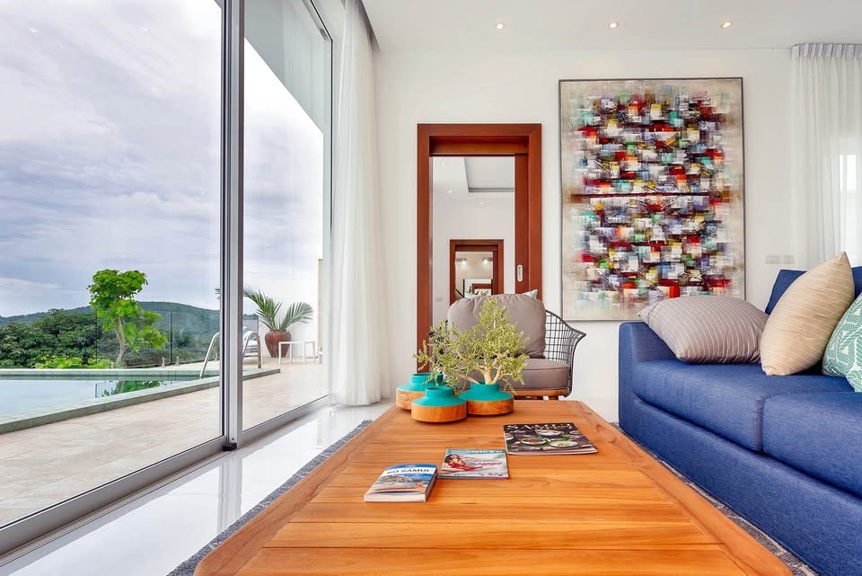 Stunning 3-Bedroom Sea View Villa in Bophut