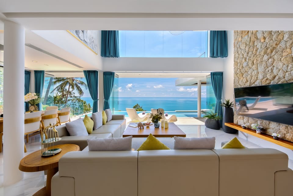 Exquisite 4-Bedroom Sea View Pool Villa in Koh Samui