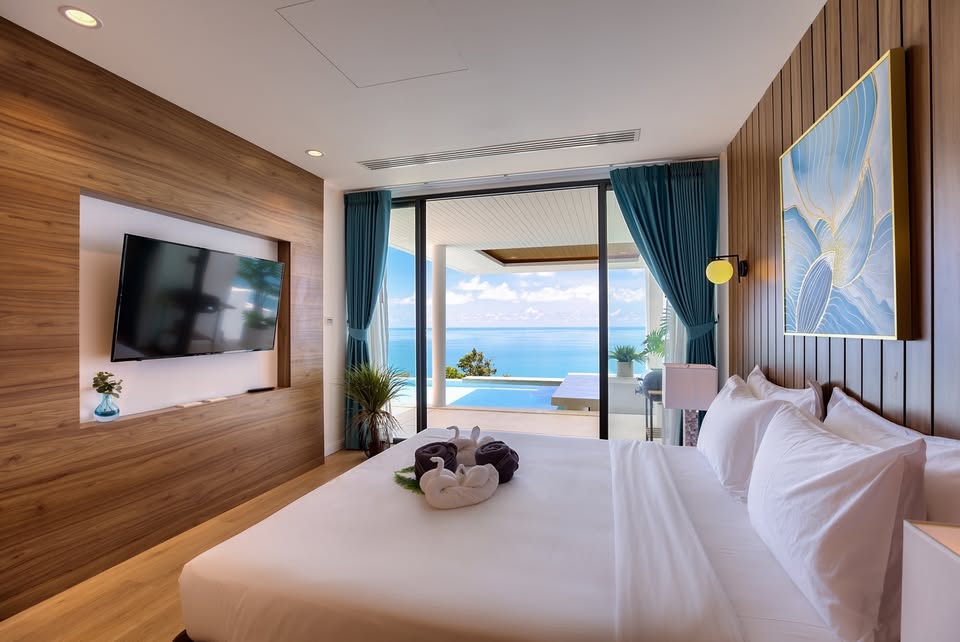Exquisite 4-Bedroom Sea View Pool Villa in Koh Samui