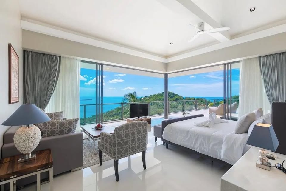 Epic 6-Bedroom Sea-View Masterpiece on Chaweng Noi Peak