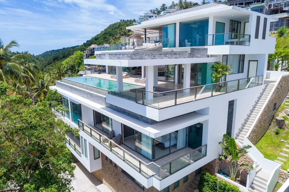 Epic 6-Bedroom Sea-View Masterpiece on Chaweng Noi Peak