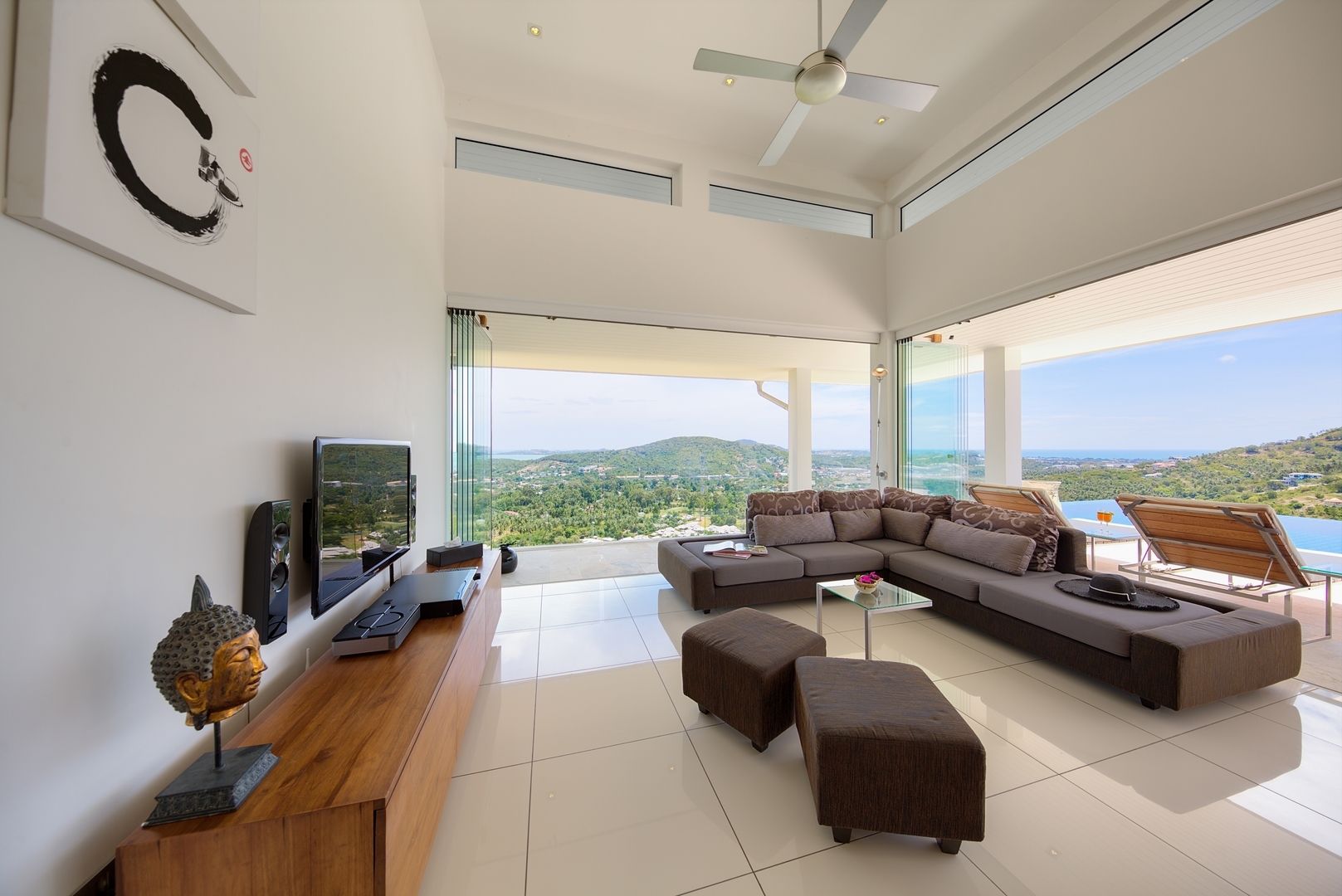 Exclusive 5-Bedroom Seaview Villa with Infinity Pool in Bophut Hills