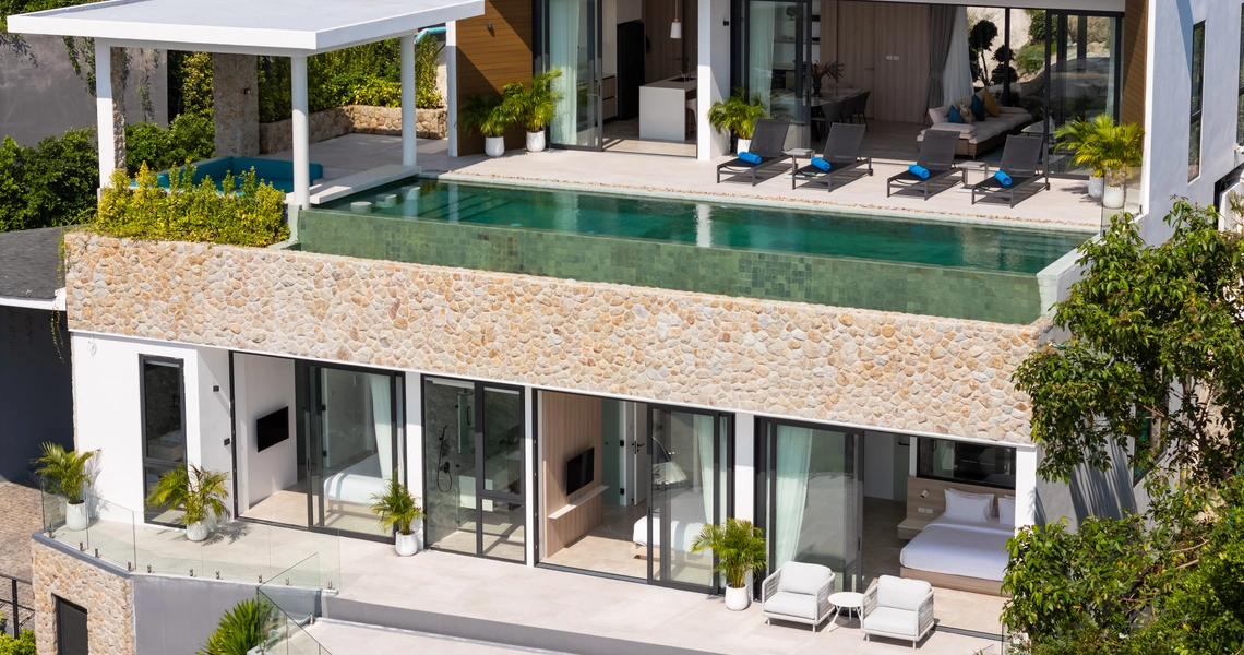 Villa Sea Stone – Architectural Masterpiece on Chaweng Noi Hills