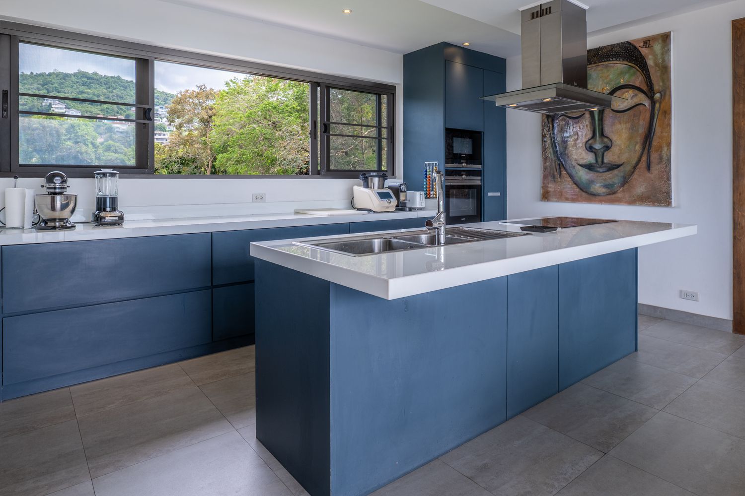 Panoramic 3-Bedroom Villa with Unfinished Apartment in Bophut Hills