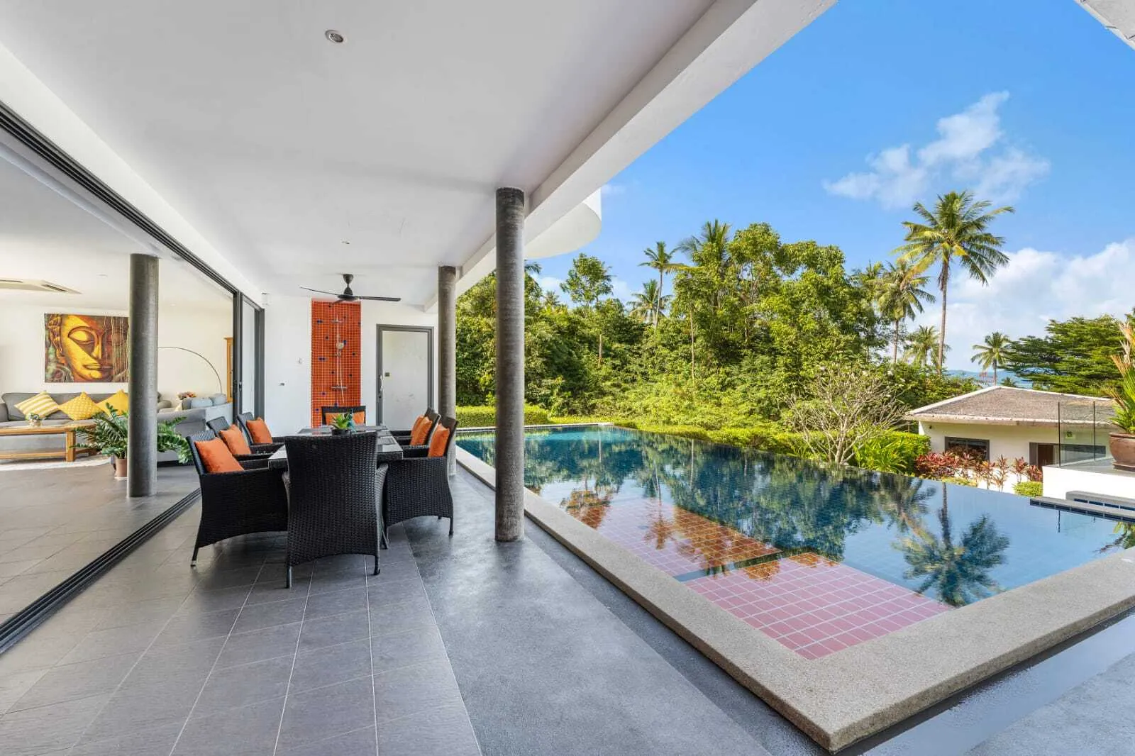 Expansive 7-Bedroom Sea View Villa in Bangrak