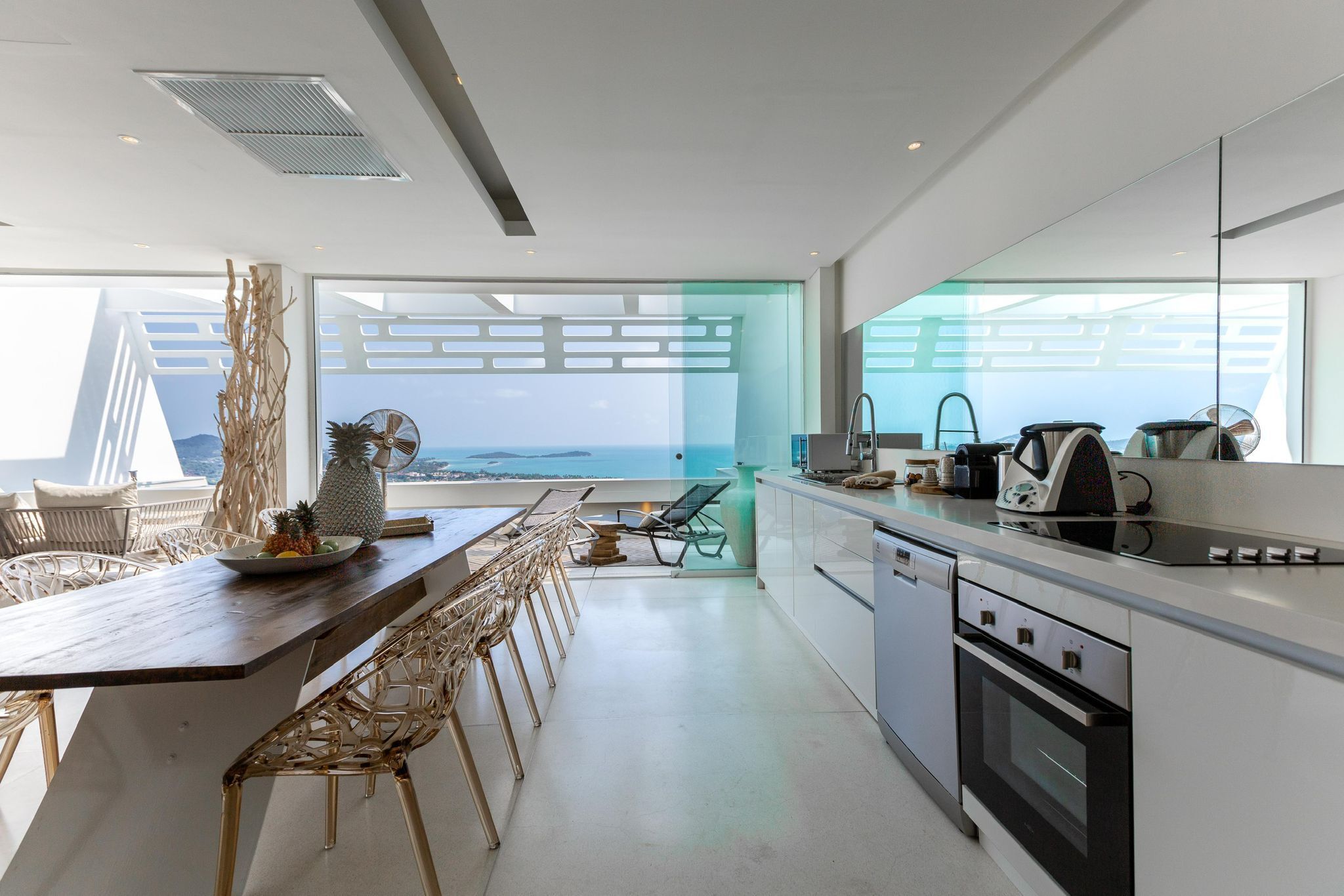 Stylish 3-Bedroom Sea-View Villa at Aqua Samui Duo – Bophut