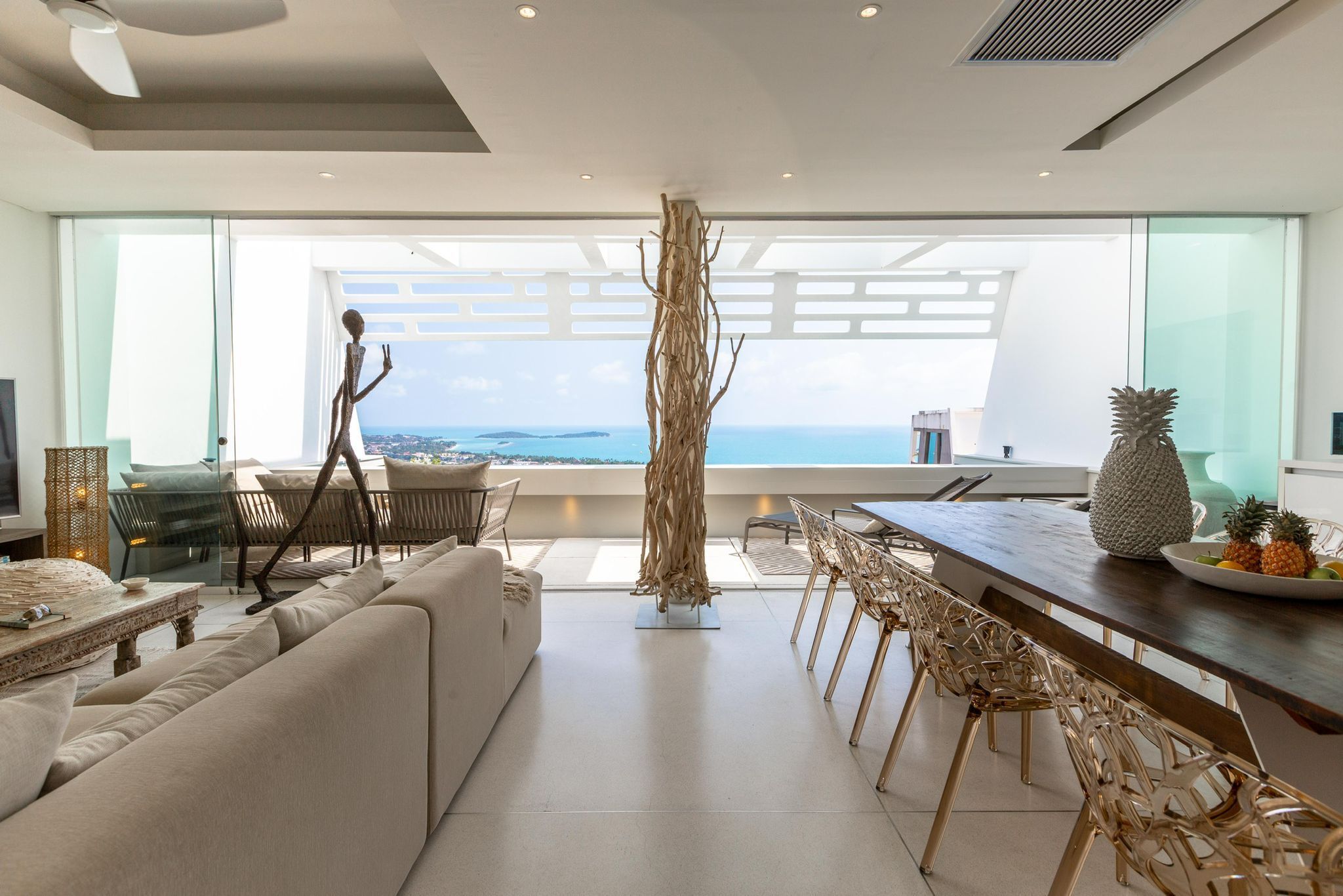 Stylish 3-Bedroom Sea-View Villa at Aqua Samui Duo – Bophut