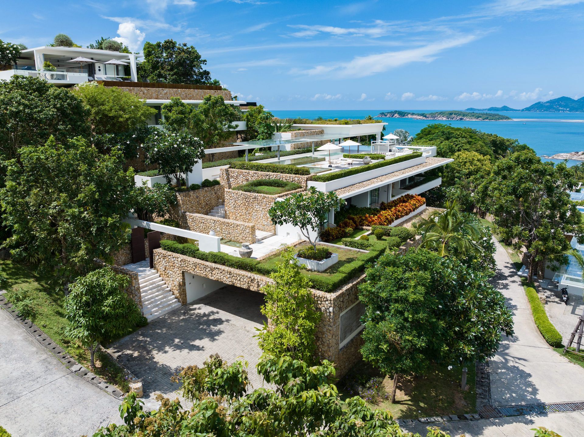 Ultimate Estate: 8-Bedroom Sea-View Mansion at Samujana Hills