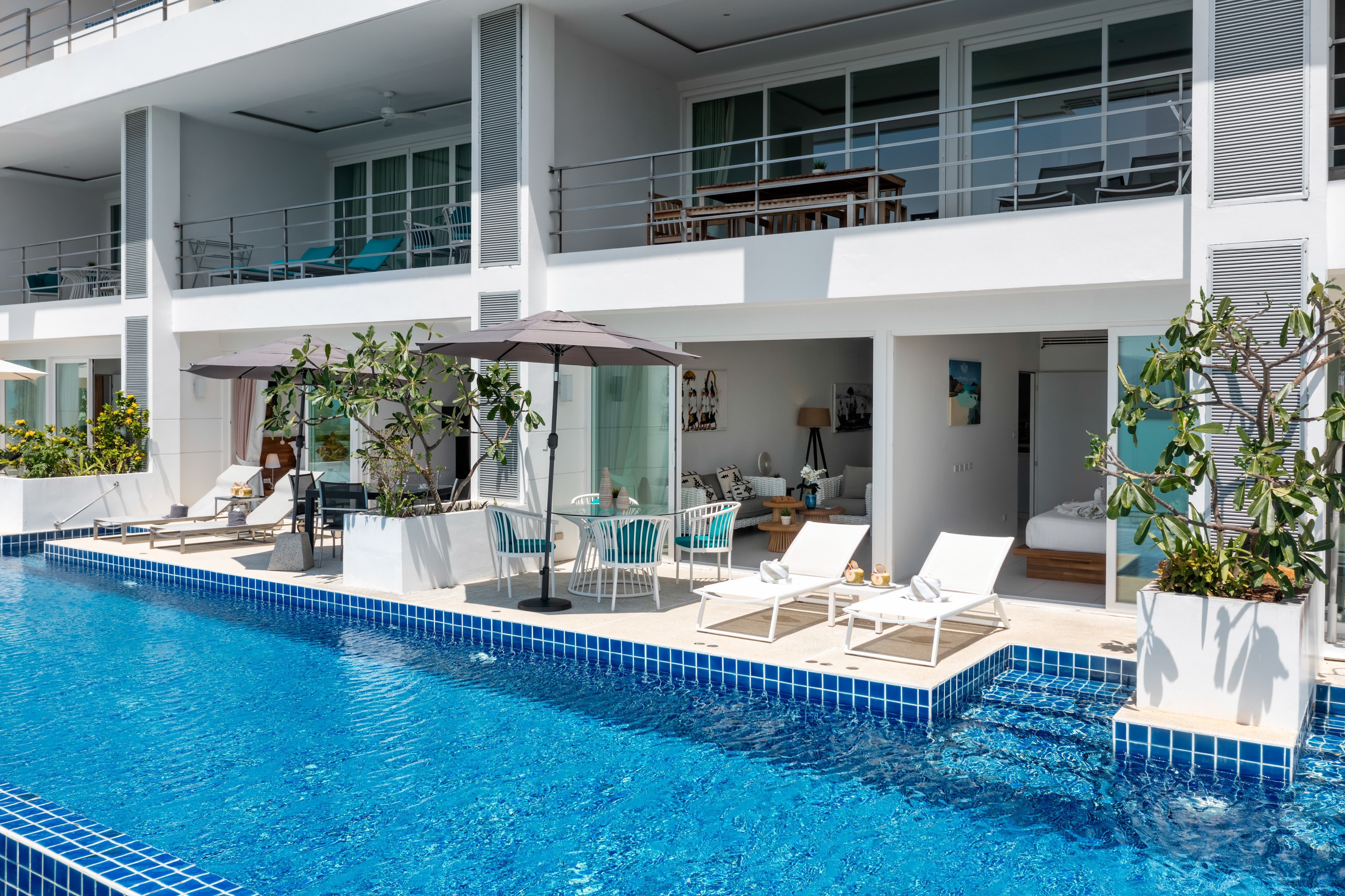 Pool-Access 2-Bedroom Apartment in Bophut – Prime Koh Samui Living