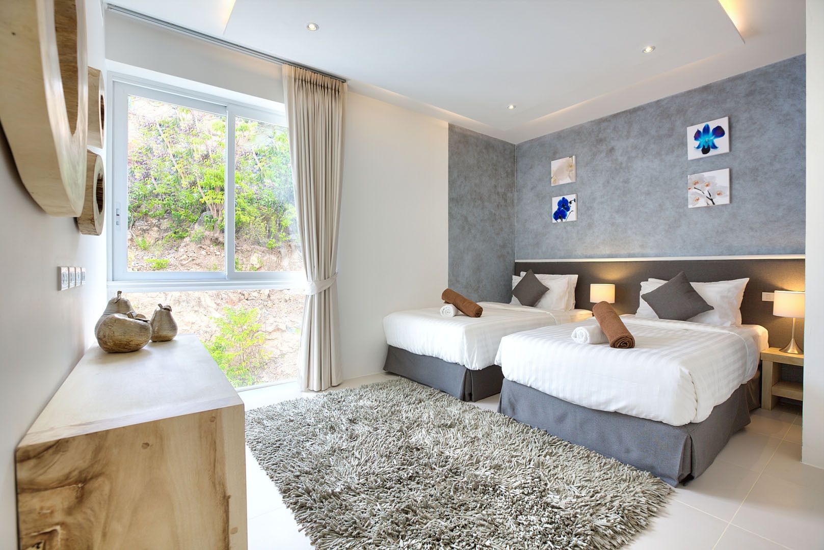 Hillside Sky-Terrace Townhome with Private Plunge Pool in Bophut