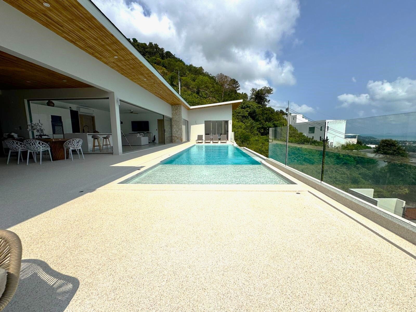 Sea-View Brand-New 3-Bedroom Villa in Bophut Hills