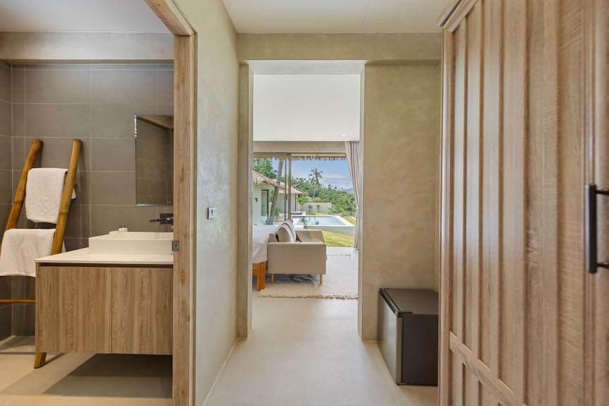 New Bali-Style Freehold Luxury Villa with Infinity Pool in Bophut Hills