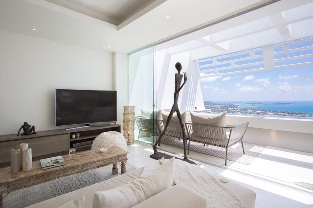 Stylish 3-Bedroom Sea-View Villa at Aqua Samui Duo – Bophut