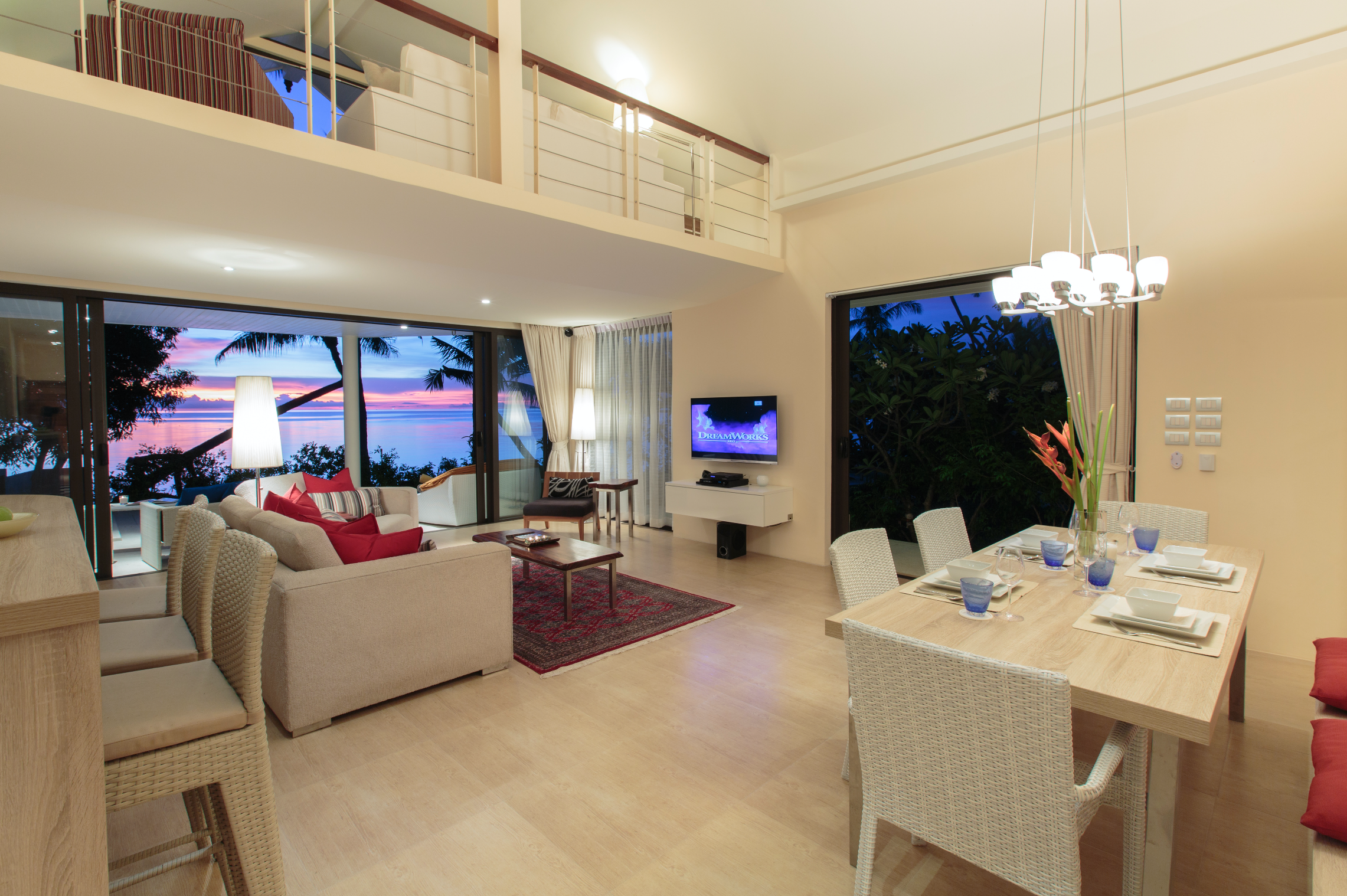 Beachfront Sunset Villa with Private Pool in Elite Bophut