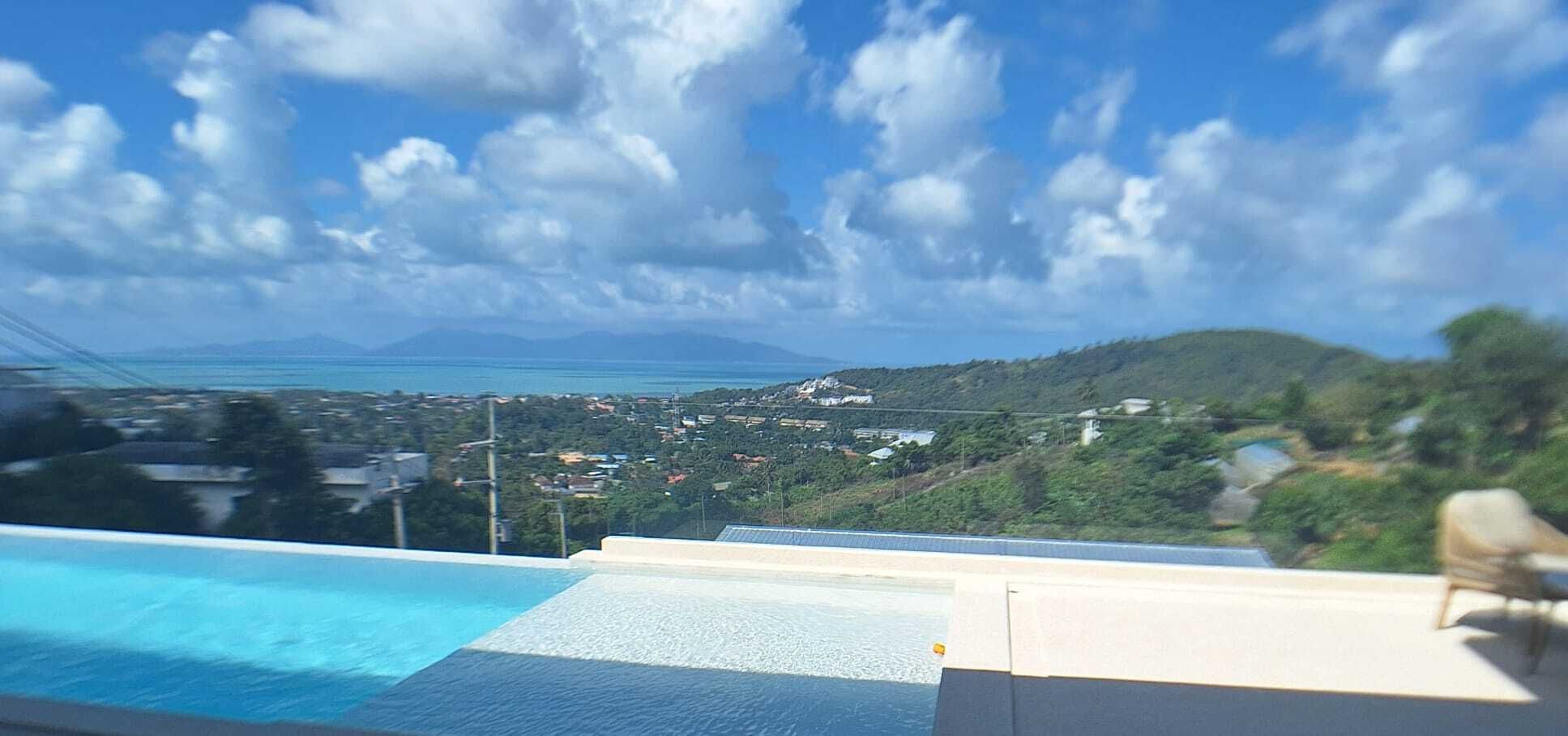 Sea-View Brand-New 3-Bedroom Villa in Bophut Hills