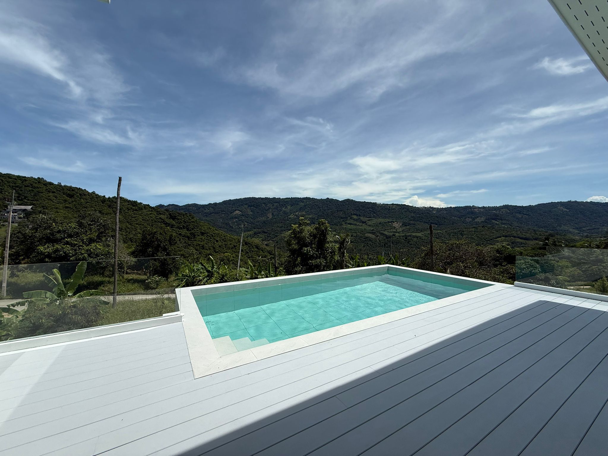 Chic Hillside 3-Bedroom Villa with Pool & Mountain View in Bophut