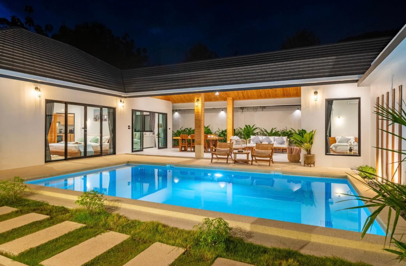Tropical Modern 2-Bedroom Pool Villa in Bo Phut – High ROI Investment