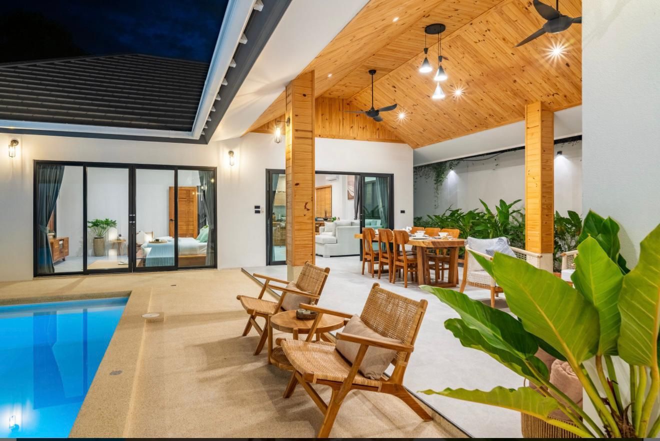 Tropical Modern 2-Bedroom Pool Villa in Bo Phut – High ROI Investment