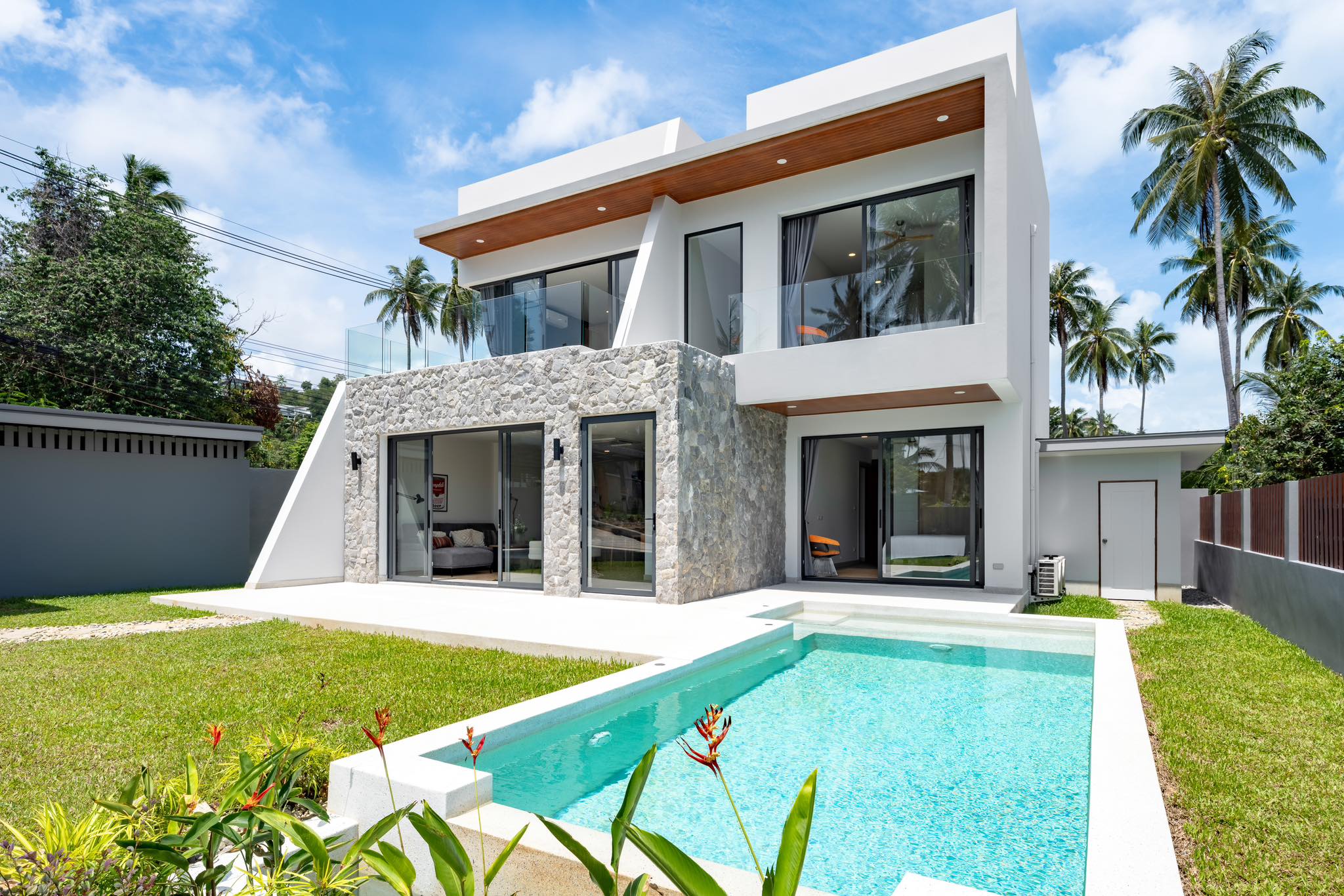 Modern 3-Bedroom Pool Villa in Plai Lem | 5 Minutes to Choeng Mon Beach