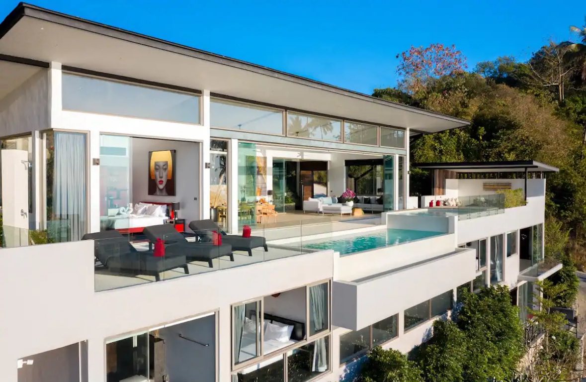 Modern Industrial-Chic 4-Bedroom Seaview Villa in Chaweng Noi | Elite Investment