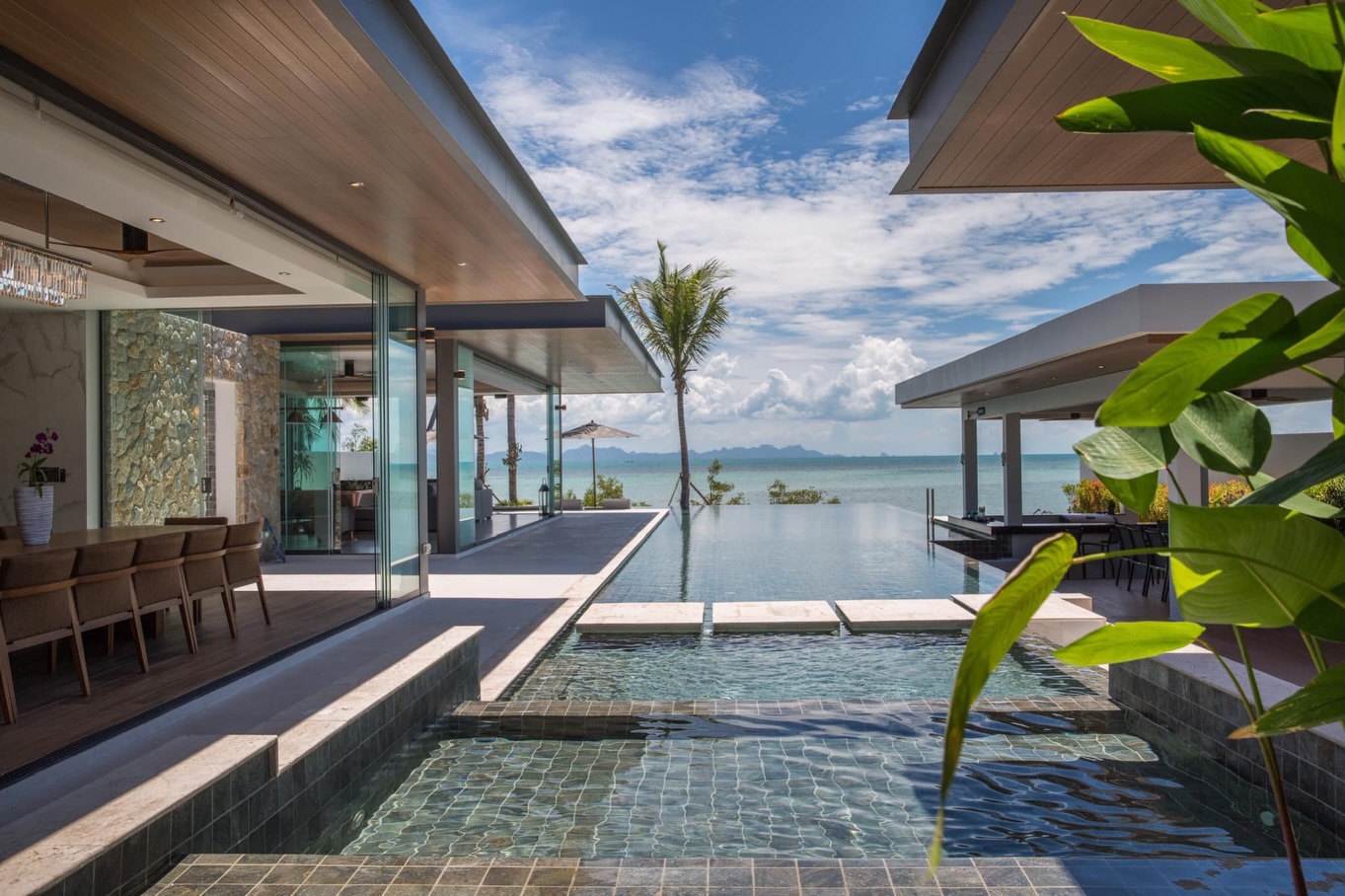 Majestic 7-Bedroom Beachfront Estate in Leam Sor | Rare Koh Samui Investment