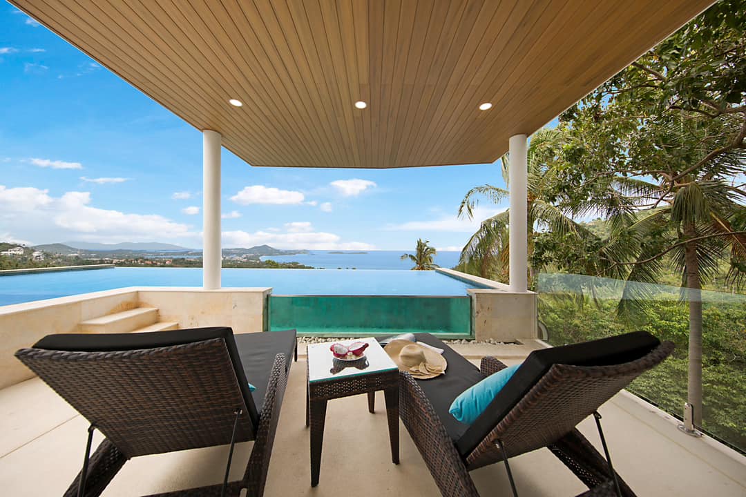 Sleek 3-Bedroom Seaview Pool Villa in Chaweng Noi | Fully Furnished & Turnkey