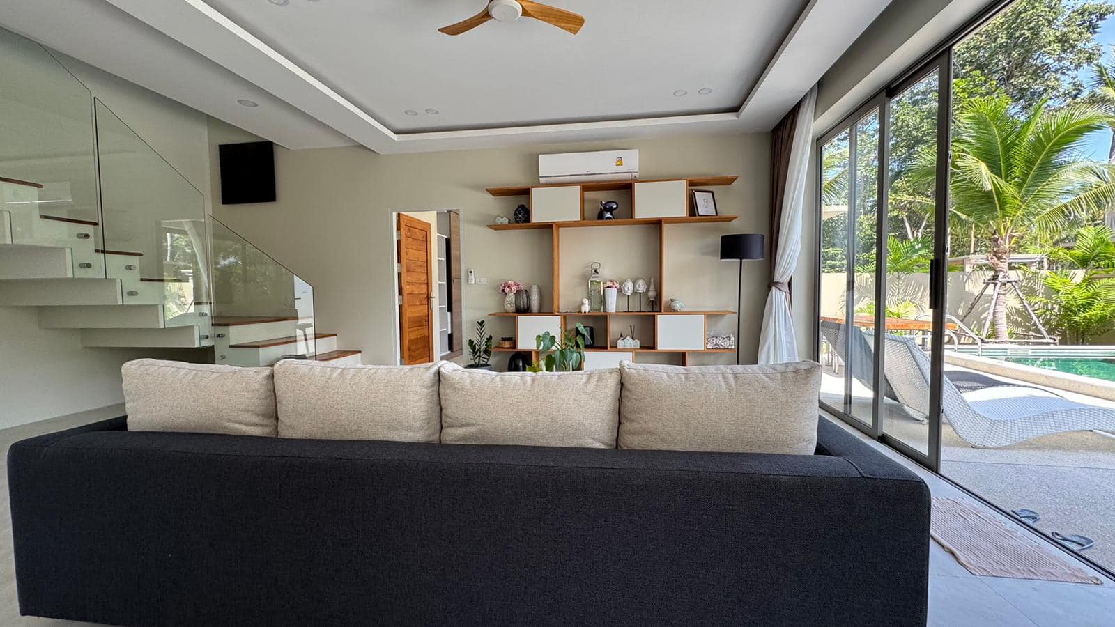 Modern 3-Bedroom Saltwater Pool Villa in Ban Tai | 2023 Build Near Phra Lan Beach