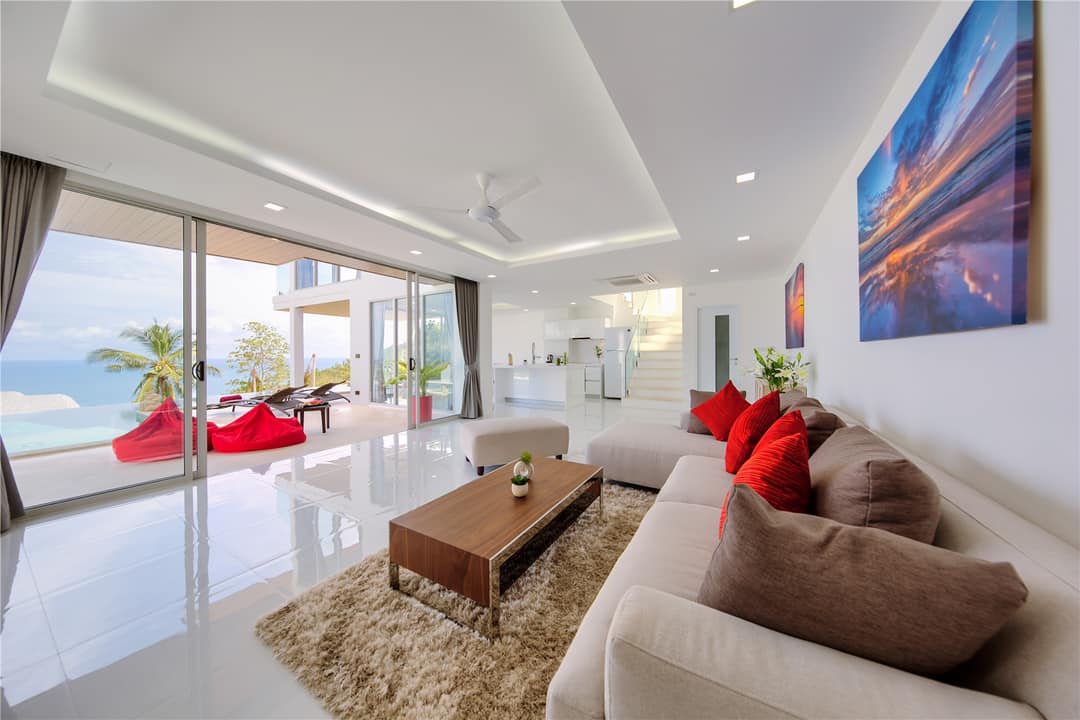 Exquisite 3BR Sea View Luxury Villa in Chaweng Noi – Premier Koh Samui Investment Opportunity
