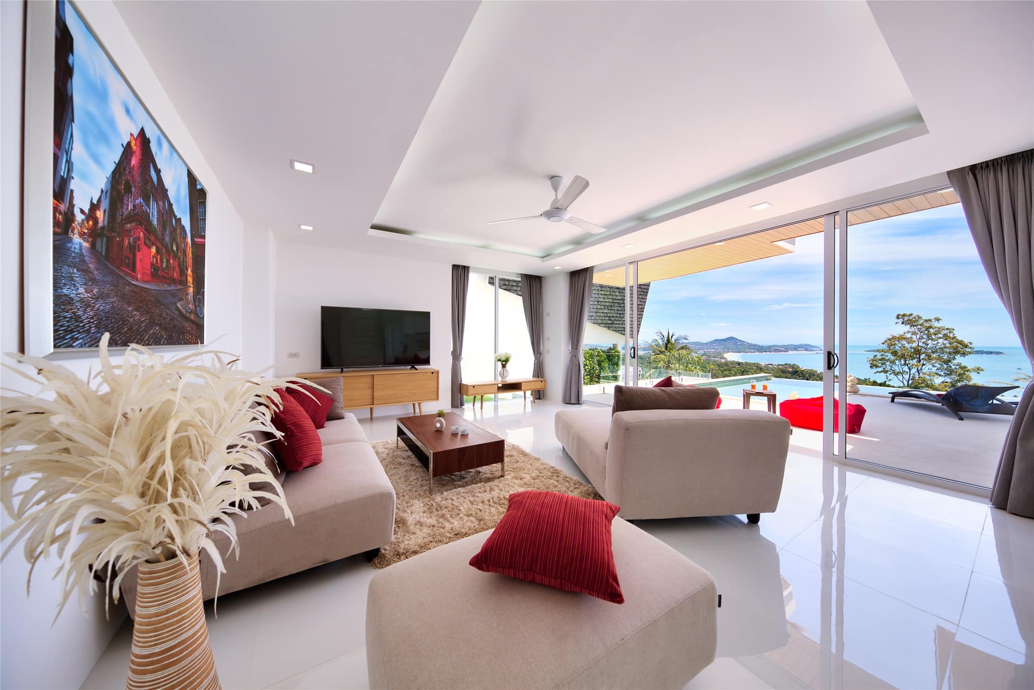 Luxury 3BR Seaview Pool Villa in Chaweng Noi – Prime Koh Samui Investment Opportunity