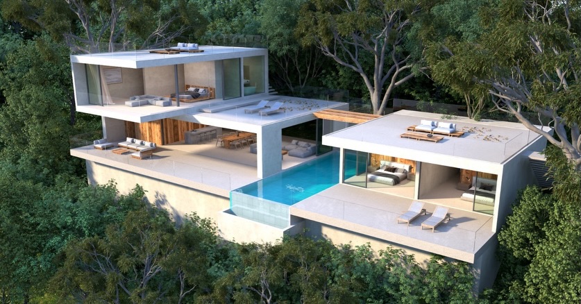 Elite 6-Bedroom Modern Seaview Villa in Chaweng Noi | Unrivaled Investment Opportunity