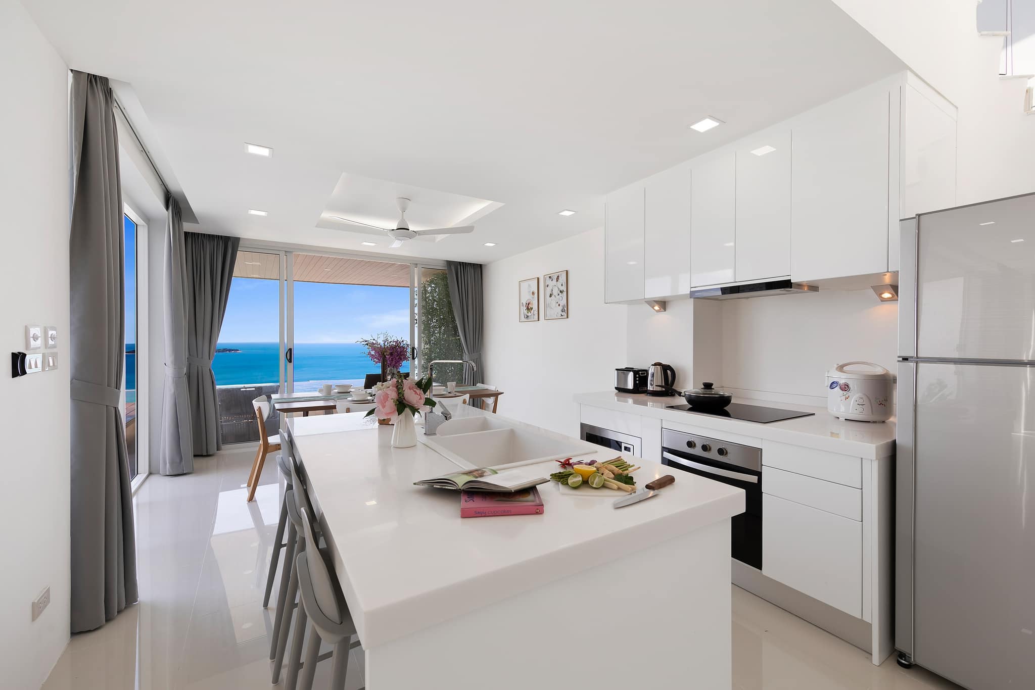 Luxurious 3-Bedroom Seaview Pool Villa in Chaweng Noi | Turnkey Tropical Living