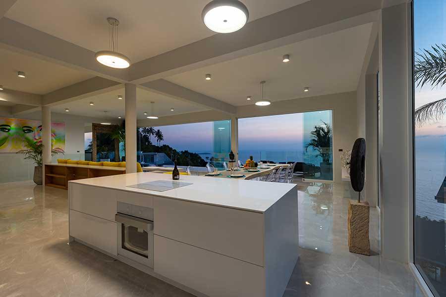 Luxurious 5-Bedroom Sunrise Sea View Villa | Prime Chaweng Noi Hillside Investment