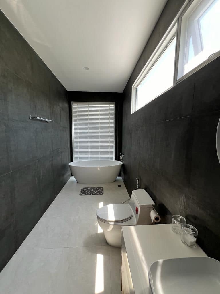 Brand-New 3-Bedroom Sunset View Villa in Ban Tai | Modern Teak Wood Finishes