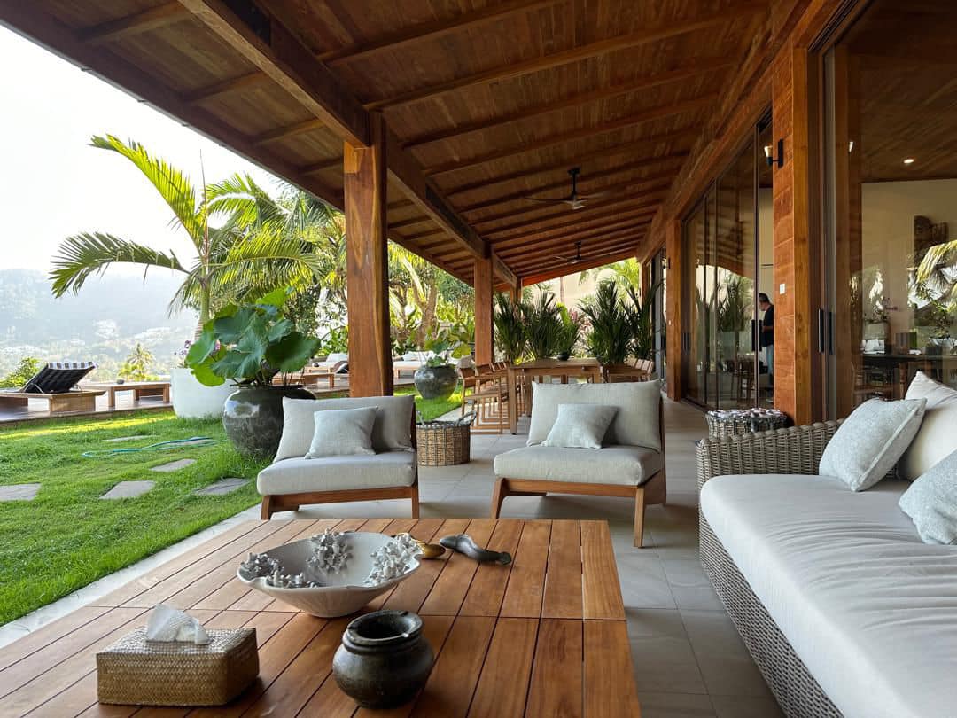 Exquisite 10-Bedroom Teak Wood Estate in Chaweng | Palatial Sea & Mountain View Luxury