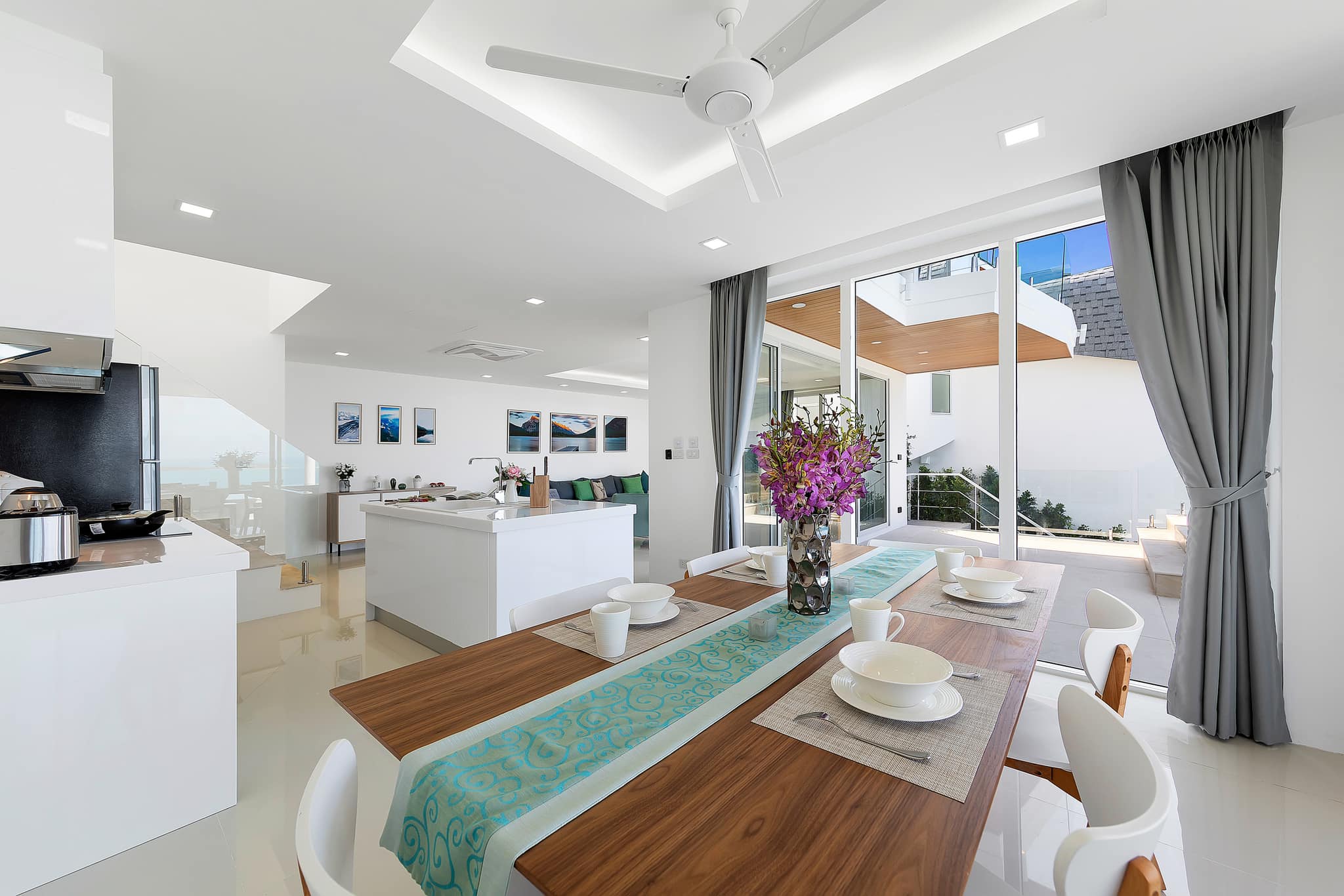 Luxurious 3-Bedroom Seaview Pool Villa in Chaweng Noi | Turnkey Tropical Living