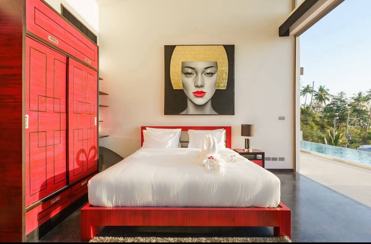 Modern Industrial-Chic 4-Bedroom Seaview Villa in Chaweng Noi | Elite Investment