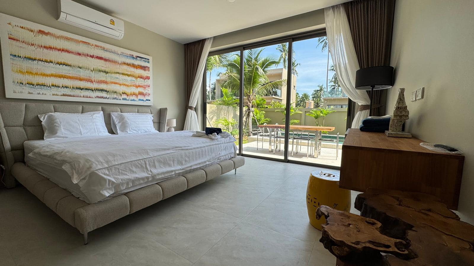 Modern 3-Bedroom Saltwater Pool Villa in Ban Tai | 2023 Build Near Phra Lan Beach