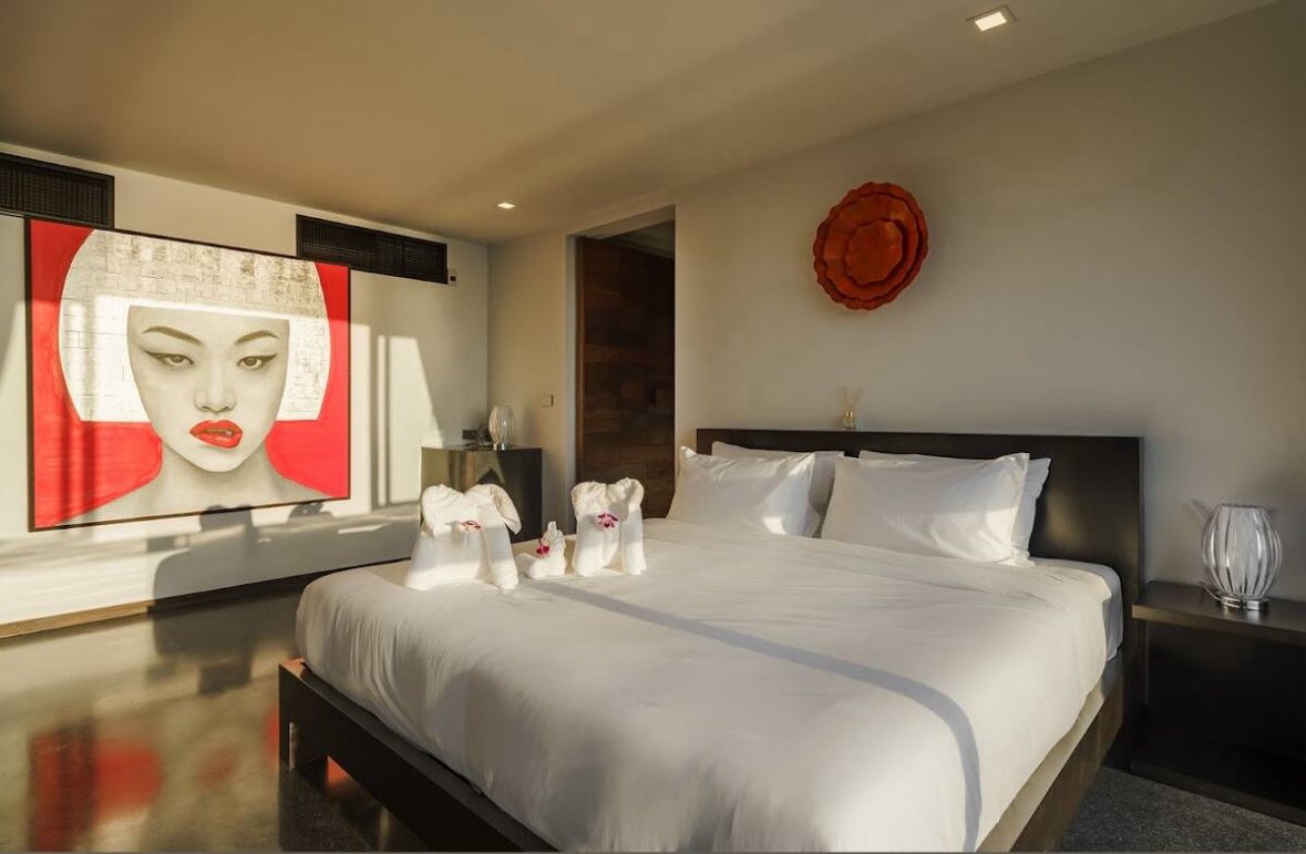 Modern Industrial-Chic 4-Bedroom Seaview Villa in Chaweng Noi | Elite Investment