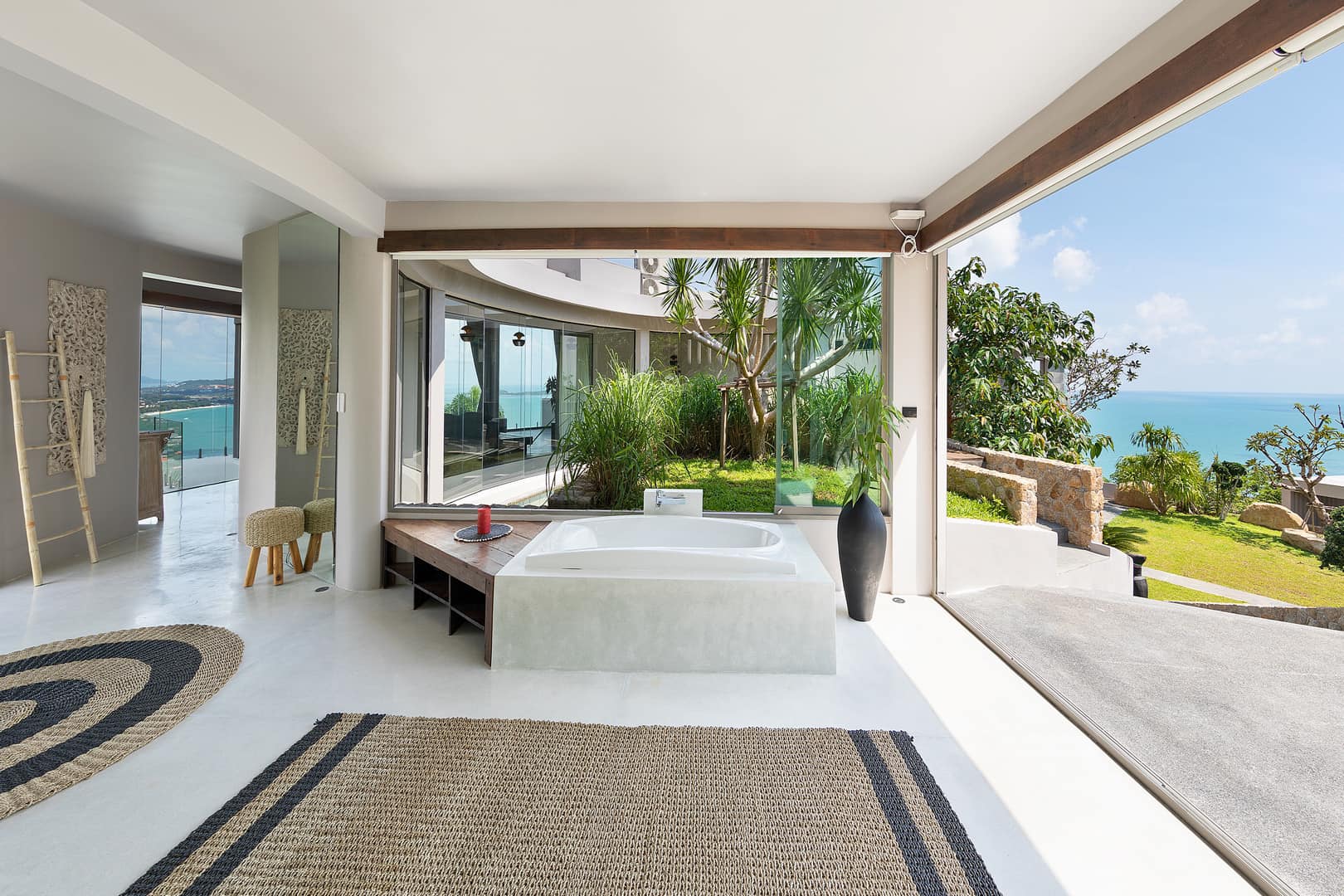 Turnkey 5-Bedroom Architectural Masterpiece in Chaweng Noi | Unrivaled 360° Ocean Views