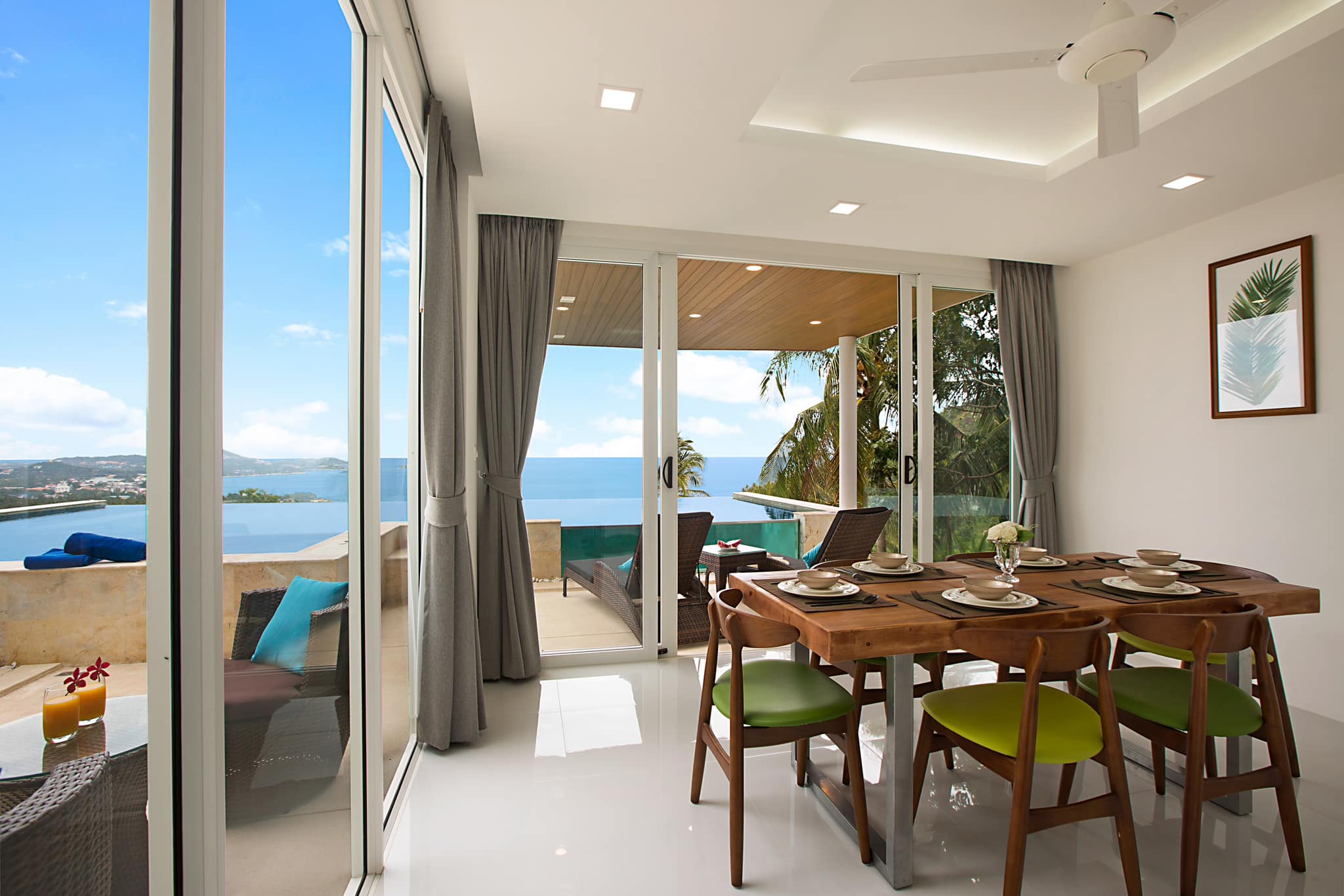 Sleek 3-Bedroom Seaview Pool Villa in Chaweng Noi | Fully Furnished & Turnkey