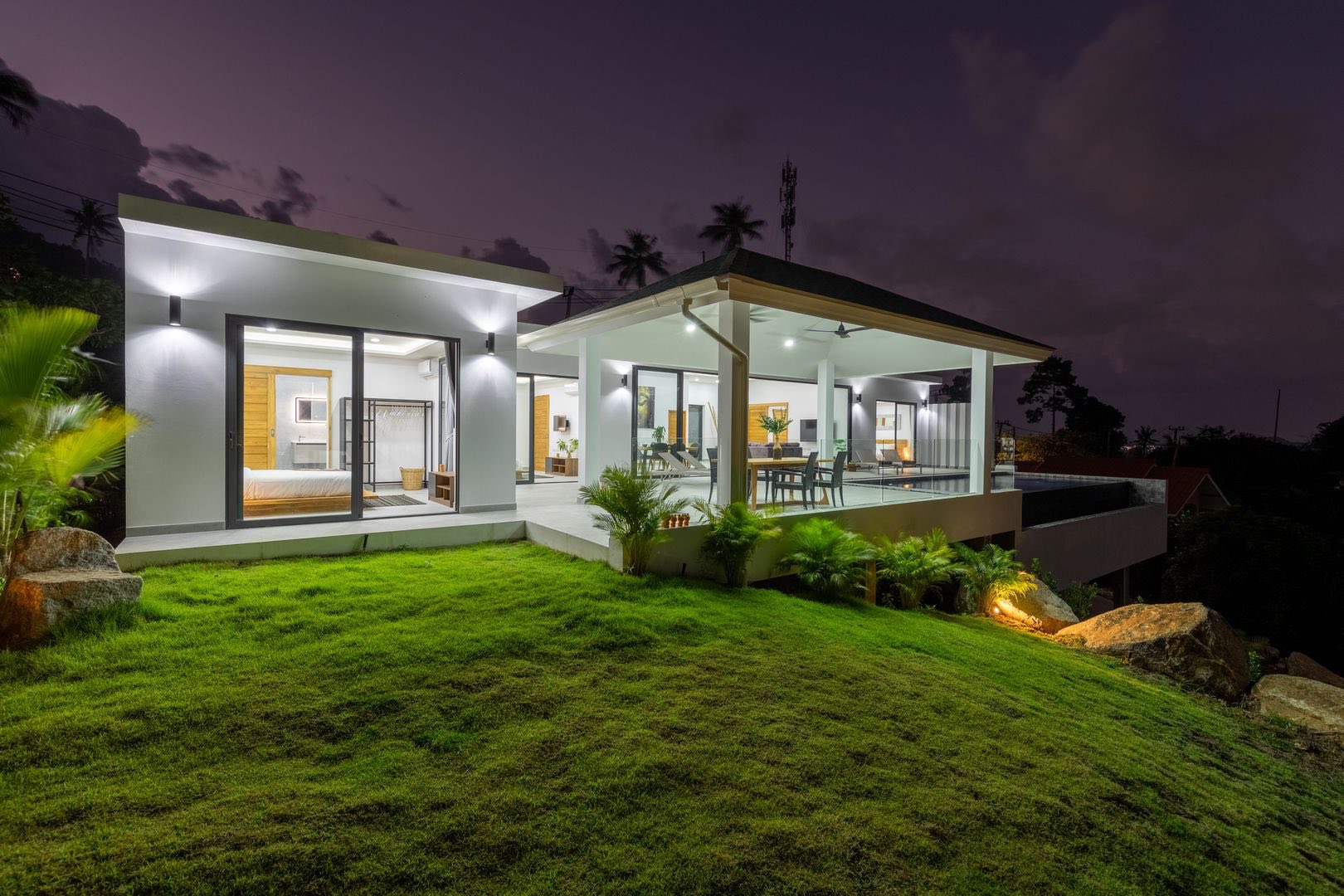 Modern 3-Bedroom Sea View Villa in Chaweng | 2024 New Build Investment