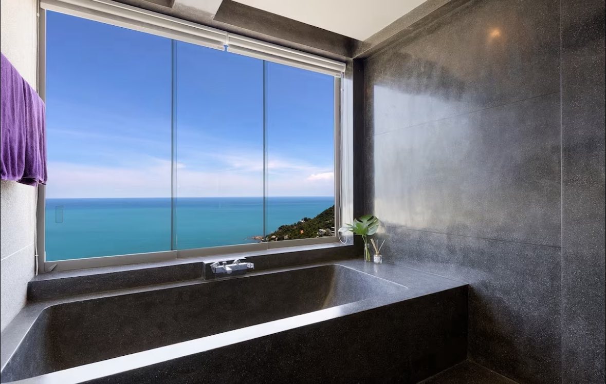 Modern Industrial-Chic 4-Bedroom Seaview Villa in Chaweng Noi | Elite Investment