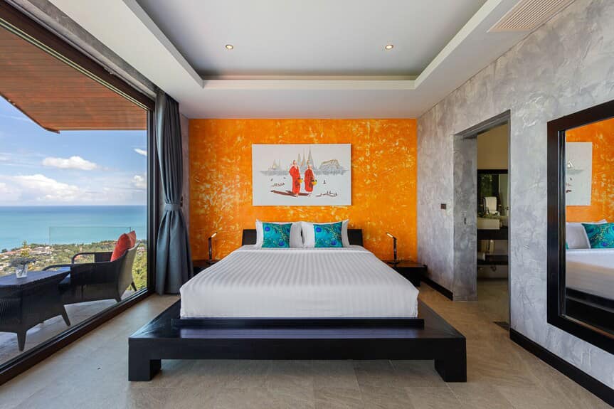 Panoramic 4-Bedroom Hillside Estate in Chaweng | 180° Coastal Views & Private Plunge Pool
