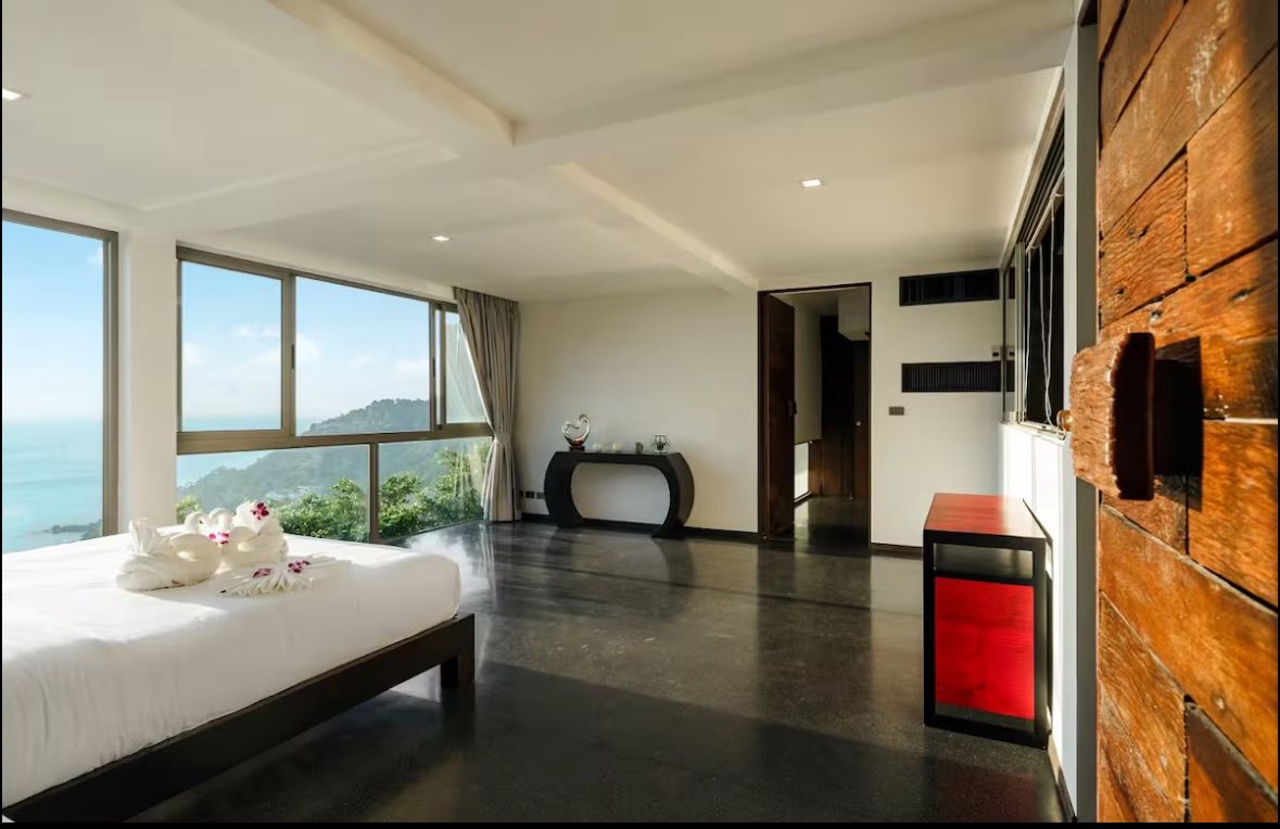 Modern Industrial-Chic 4-Bedroom Seaview Villa in Chaweng Noi | Elite Investment